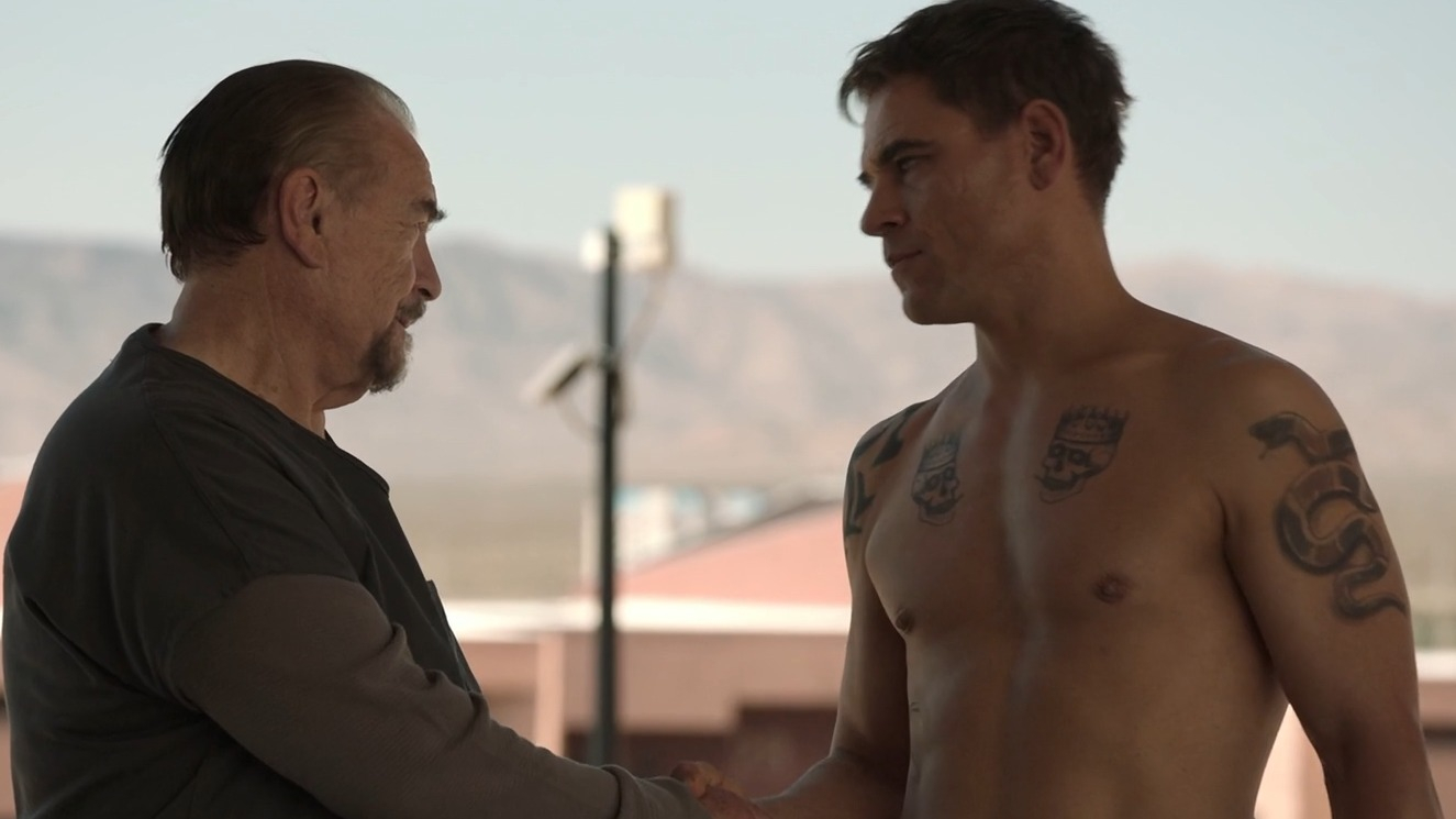 Sexiest Jay Klay Scene in Prisoner's Daughter. Shirtless. 77419