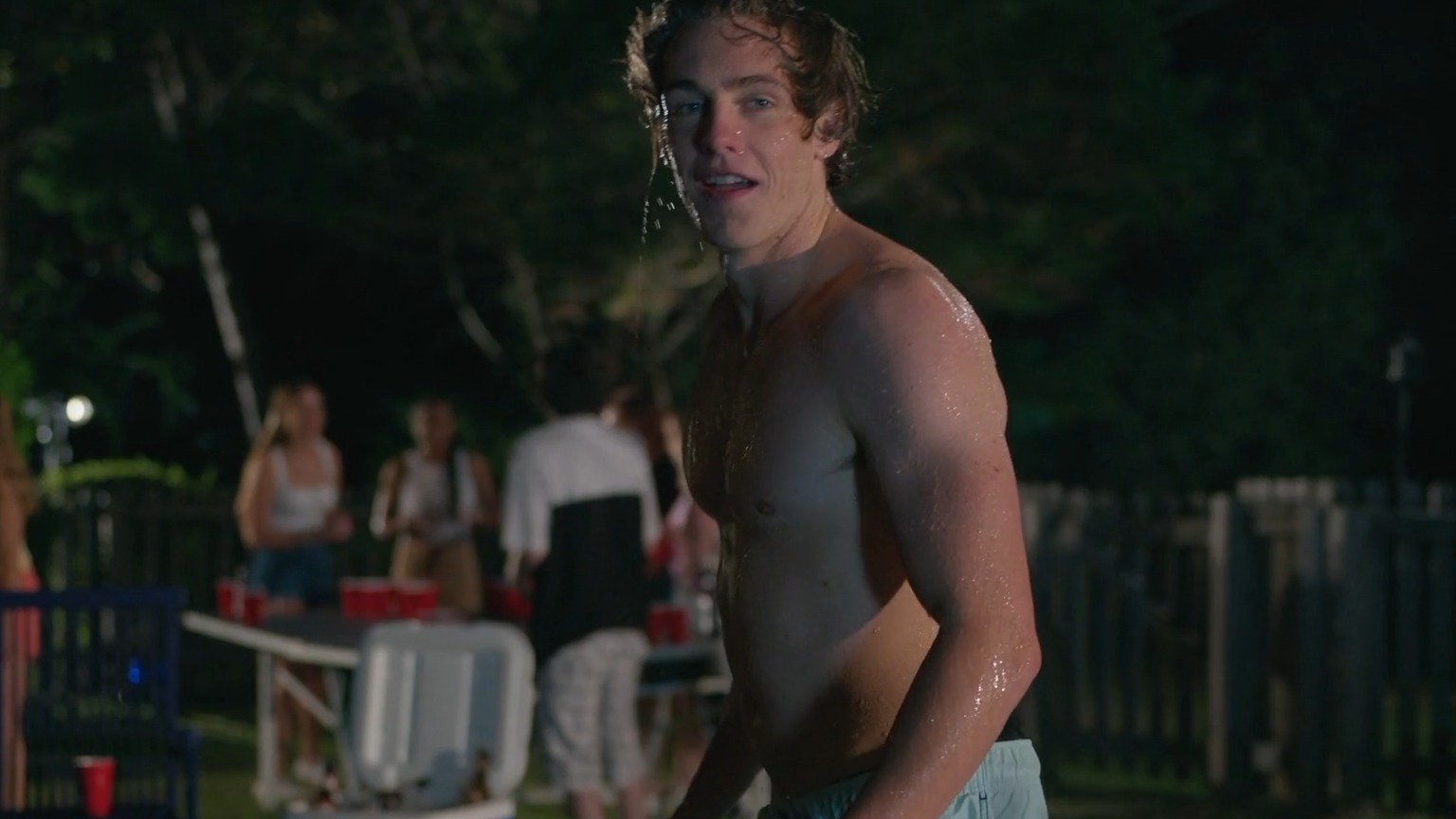 Sexiest Scenes of Jesse (Young) from One True Loves. Bathing Suit, Shirtless. 77459