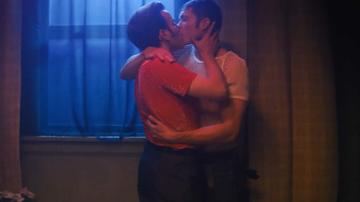 Karl Glusman, Harry Melling in Please Baby Please (2022) Gay Gay 77484