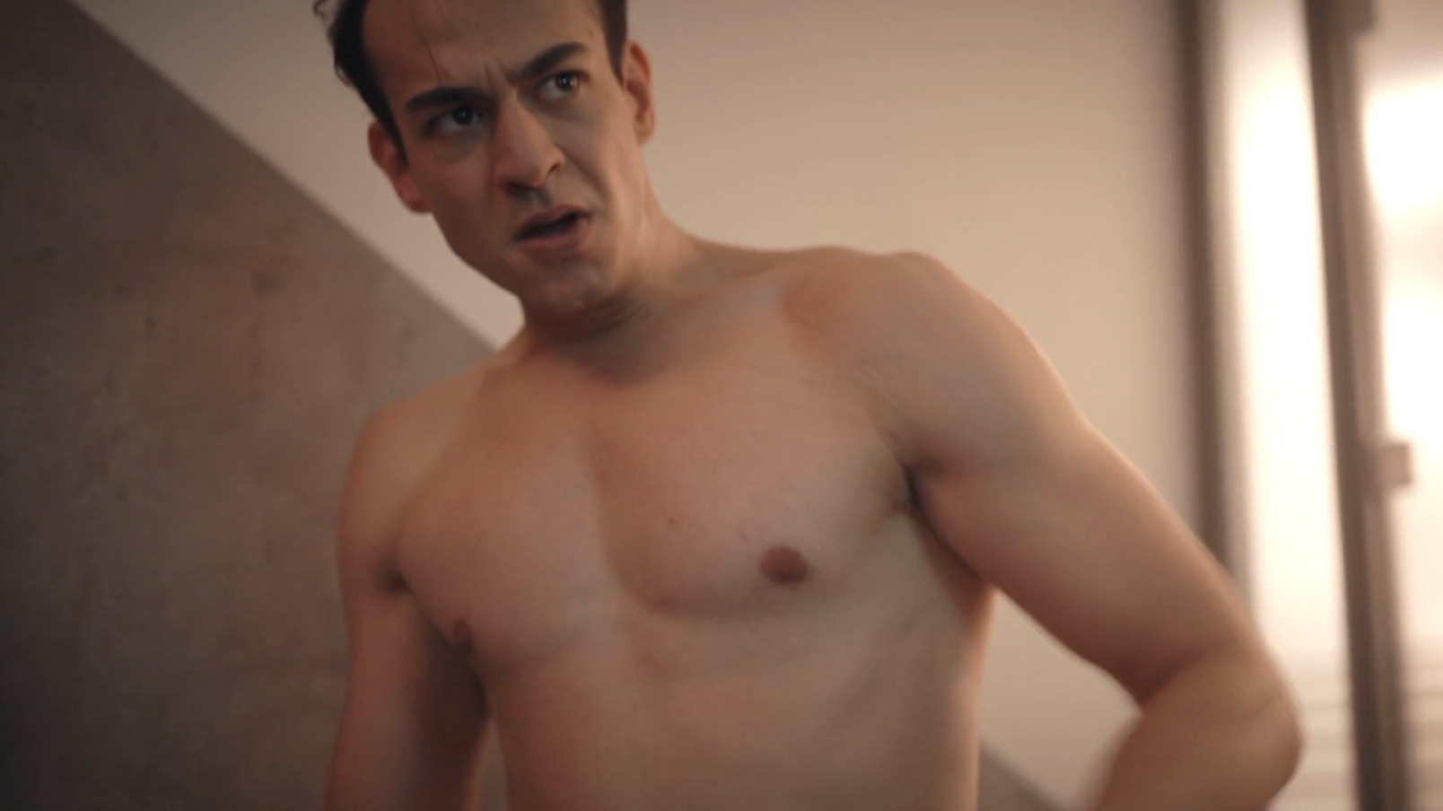 Hottest Demircan Kaçel Scene in As the Crow Flies. Sexy, Shirtless, Straight, underwear. 78782