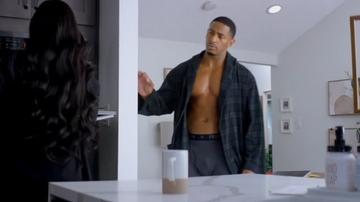 Hottest Oshea Russell Scene in Forever Us. Shirtless, Underwear, Bulge, butt, erect. 77792