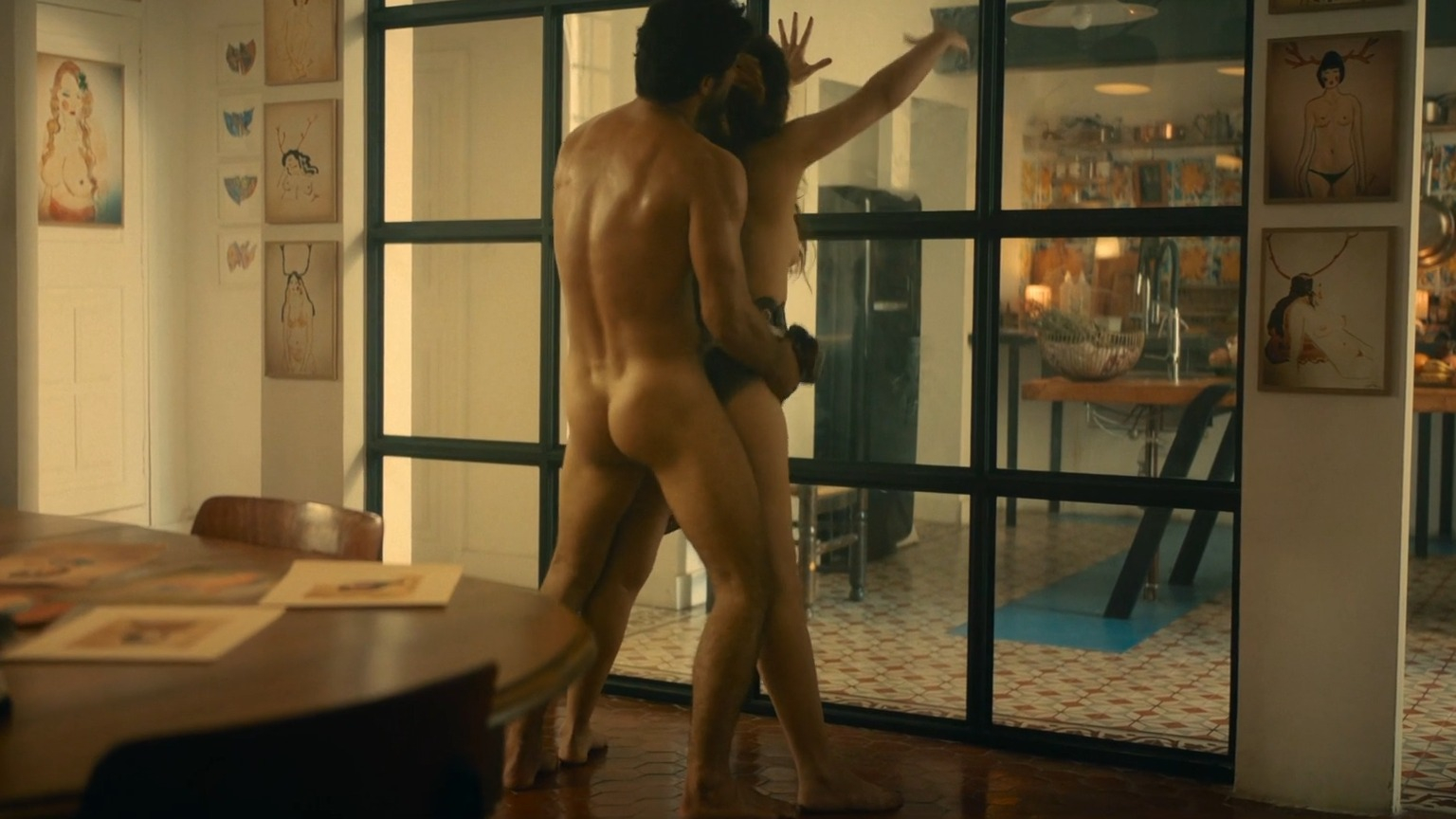 Simon Ehrlacher Naked as Mathias. Butt, Shirtless, Straight, balls, bulge. 77811