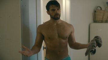 Sexiest Scenes of Carter Baldwyn from Holiday in the Vineyards. Shirtless. 77849
