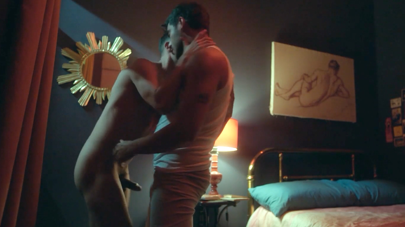 Mauricio Rico Naked as Aldo. Balls, Butt, Gay, Penis, Sexy, Shirtless, Erect, bulge, butthole. 77913