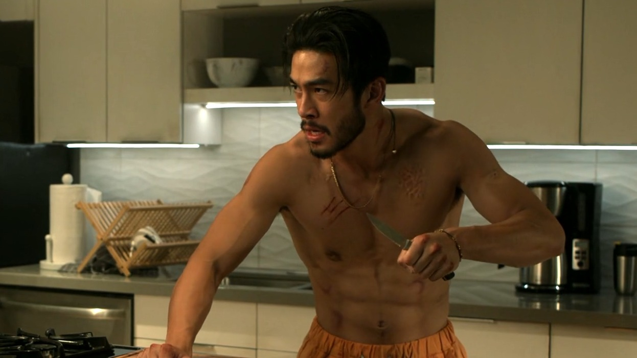Hottest Charles 'Chairleg' Sun Scenes. Sexy, Shirtless, straight. 77925