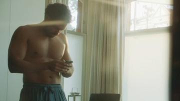 Sexiest Aaron Fontaine Scene in Tell No Lies. Shirtless. 78031