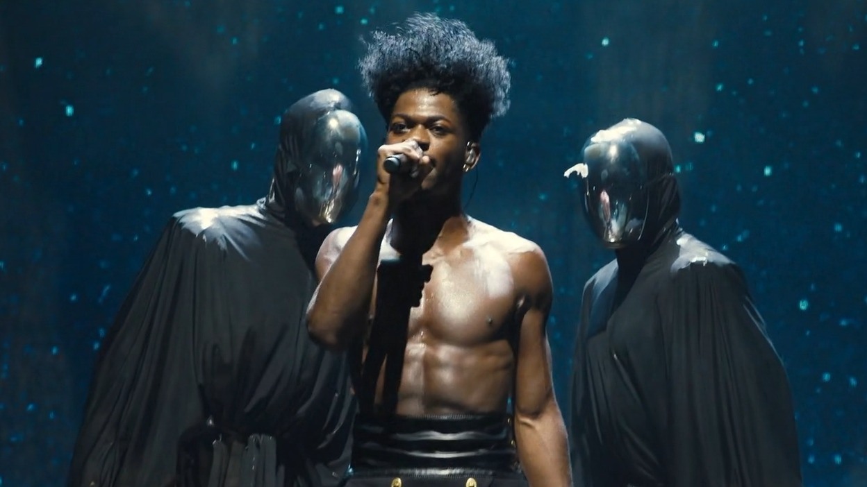 Sexiest Scenes of Self from Lil Nas X: Long Live Montero. Shirtless. 78077