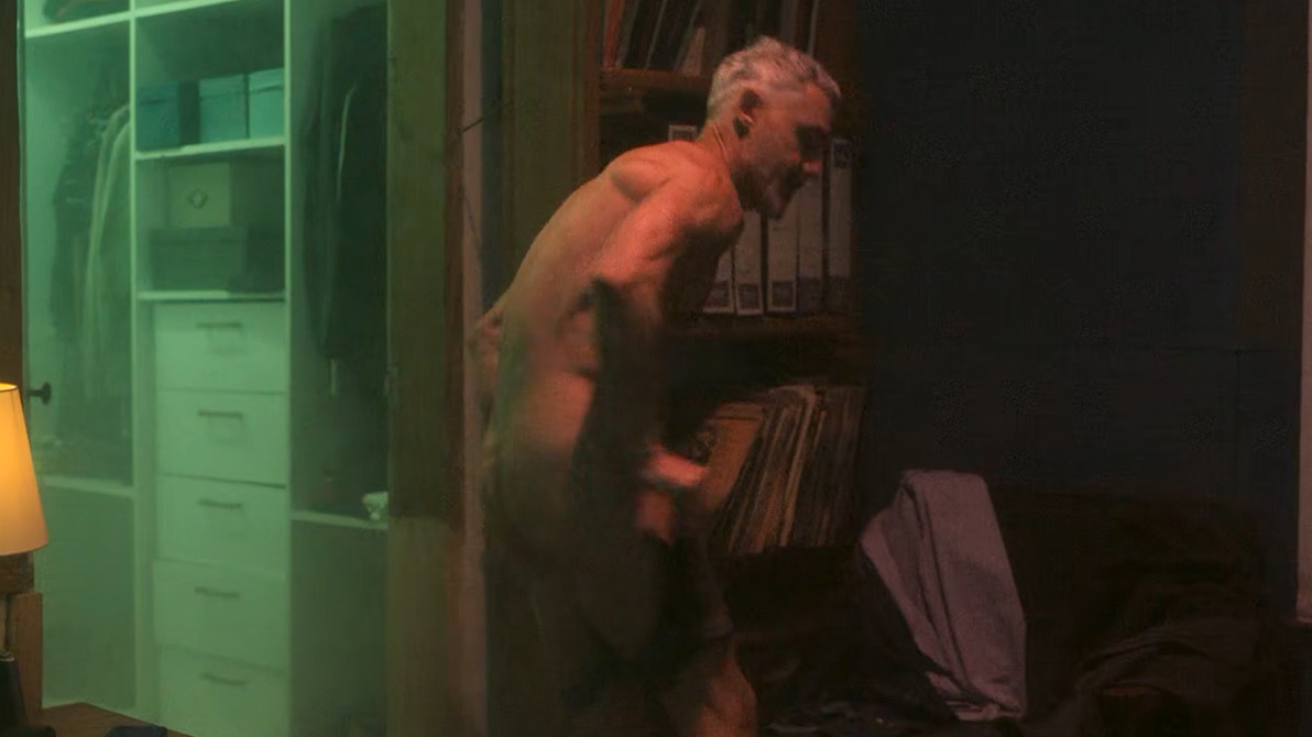 Ricardo Fernández Nude as Bozo. Bulge, Butt, Shirtless, Underwear, gay, sexy. 82628