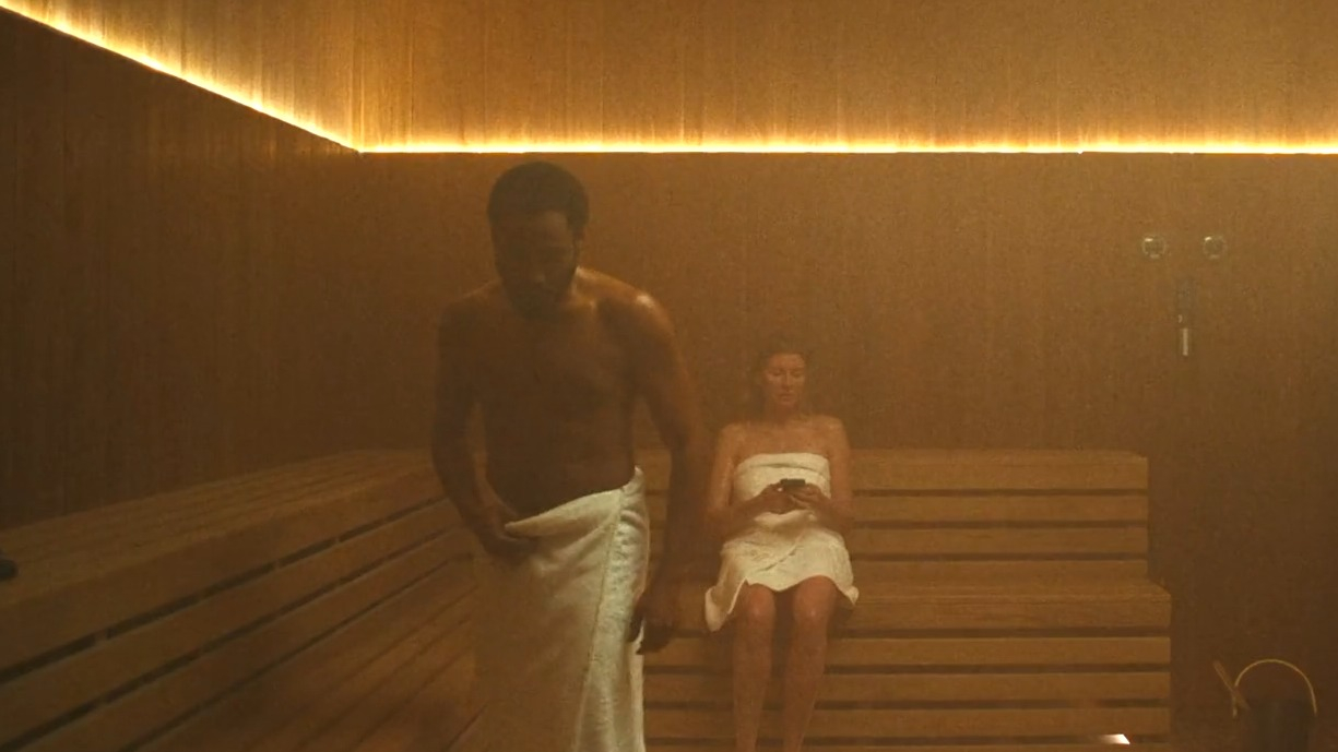 Sexiest Donald Glover Scene in Mr. & Mrs. Smith. Sexy, Shirtless, bulge, straight. 78127