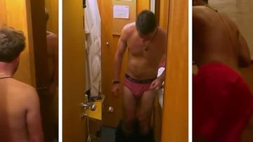 Hottest Kyle Stillie Scene in Below Deck. Bulge, Shirtless, Underwear, bathing suit, butt. 78422