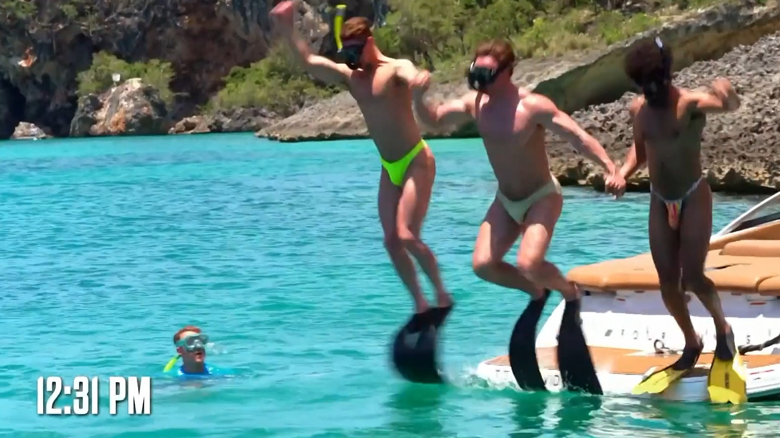 Sexiest Scenes of Self from Below Deck. Bulge, Shirtless, Thong, butt, underwear. 81839