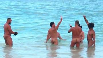 Cade Maddox, Jkab Ethan Dale, Tony Genius, Christopher Eugene, Skyy Knox, Diego Silva, Dillon Diaz in Below Deck (2013-2025) Shirtless Bulge Butt Thon