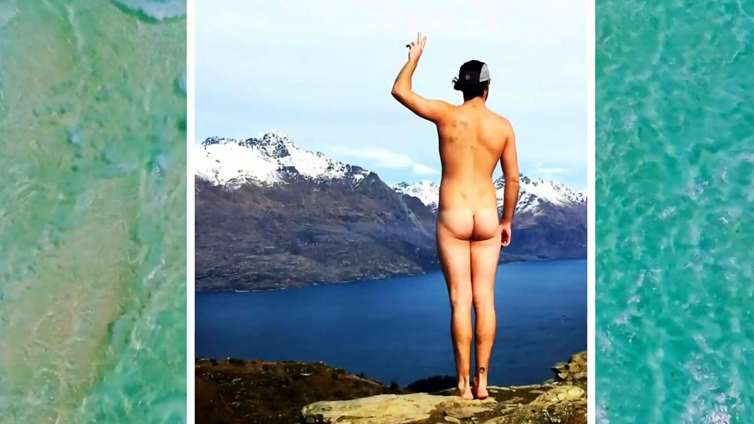 Damo Yorg Naked as Self. Butt, bulge, gay. 82293