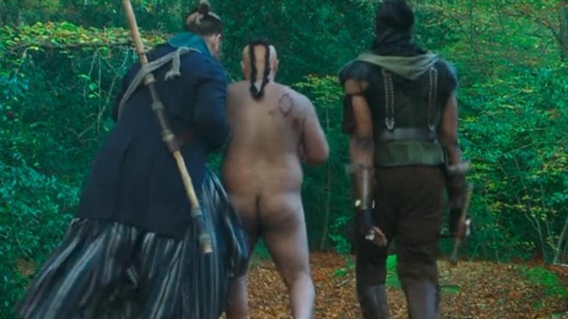 Asim Chaudhry Nude in The Completely Made-Up Adventures of Dick Turpin. Butt, Shirtless. 82624