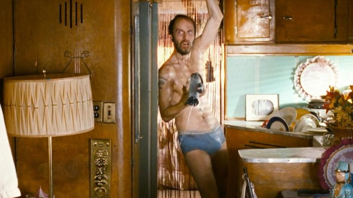 Daniel Boileau in Postal (2007) Bulge Shirtless Underwear Bulge Shirtless 78496