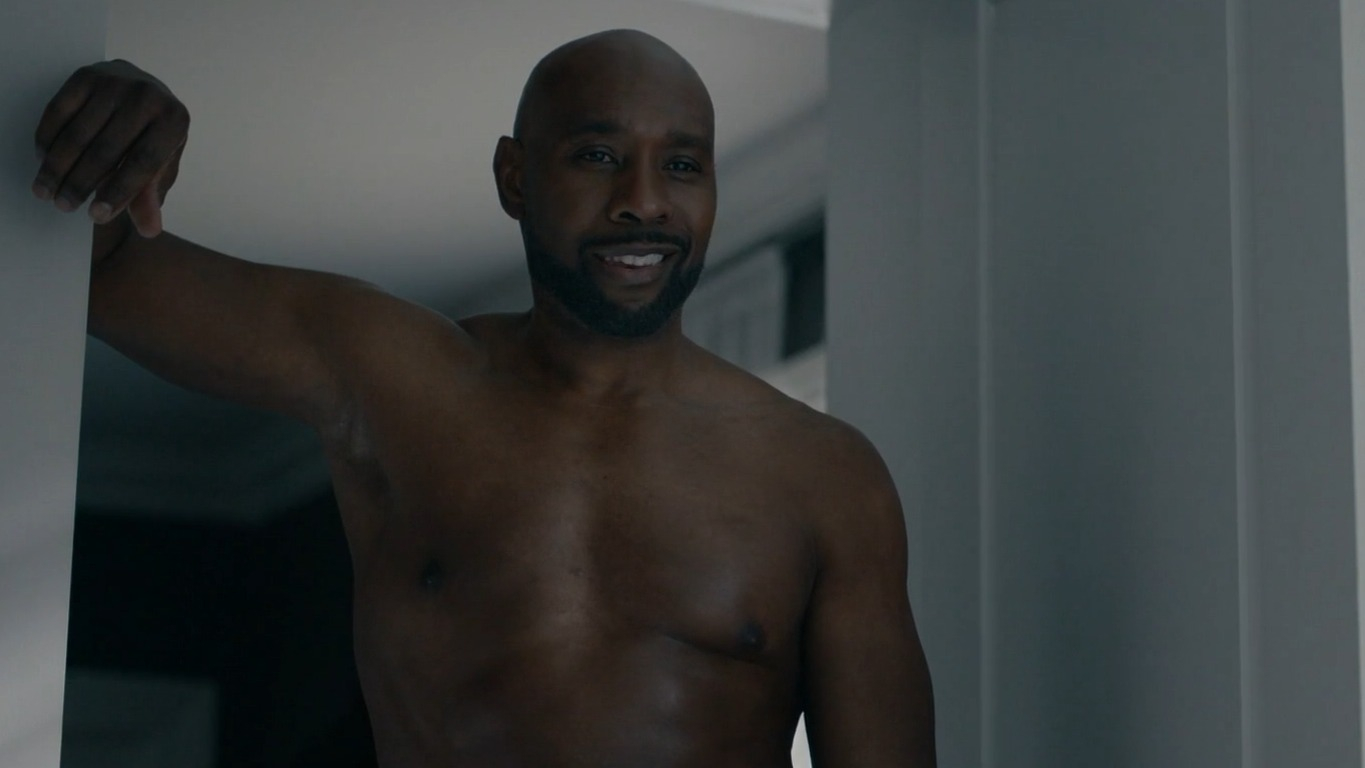 Sexiest Morris Chestnut Scene in Diarra from Detroit. Shirtless. 78895
