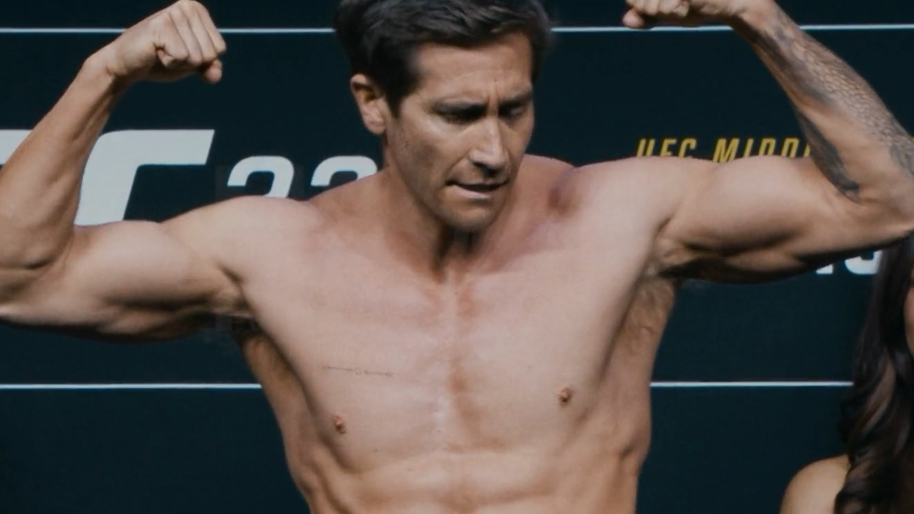 Hottest Jake Gyllenhaal Scene in Road House. Shirtless, sexy, underwear. 78572