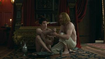 Nicholas Galitzine, Tony Curran in Mary & George (2024) Sexy Shirtless Balls Butt 78904
