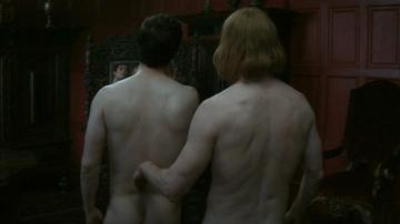 Nicholas Galitzine, Tony Curran in Mary & George (2024) Butt Gay Sexy Shirtless Balls Butt 78857