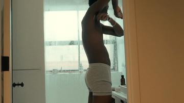 Jerrod Carmichael in Jerrod Carmichael Reality Show (2024) Bulge Shirtless Underwear Bulge Gay 78666