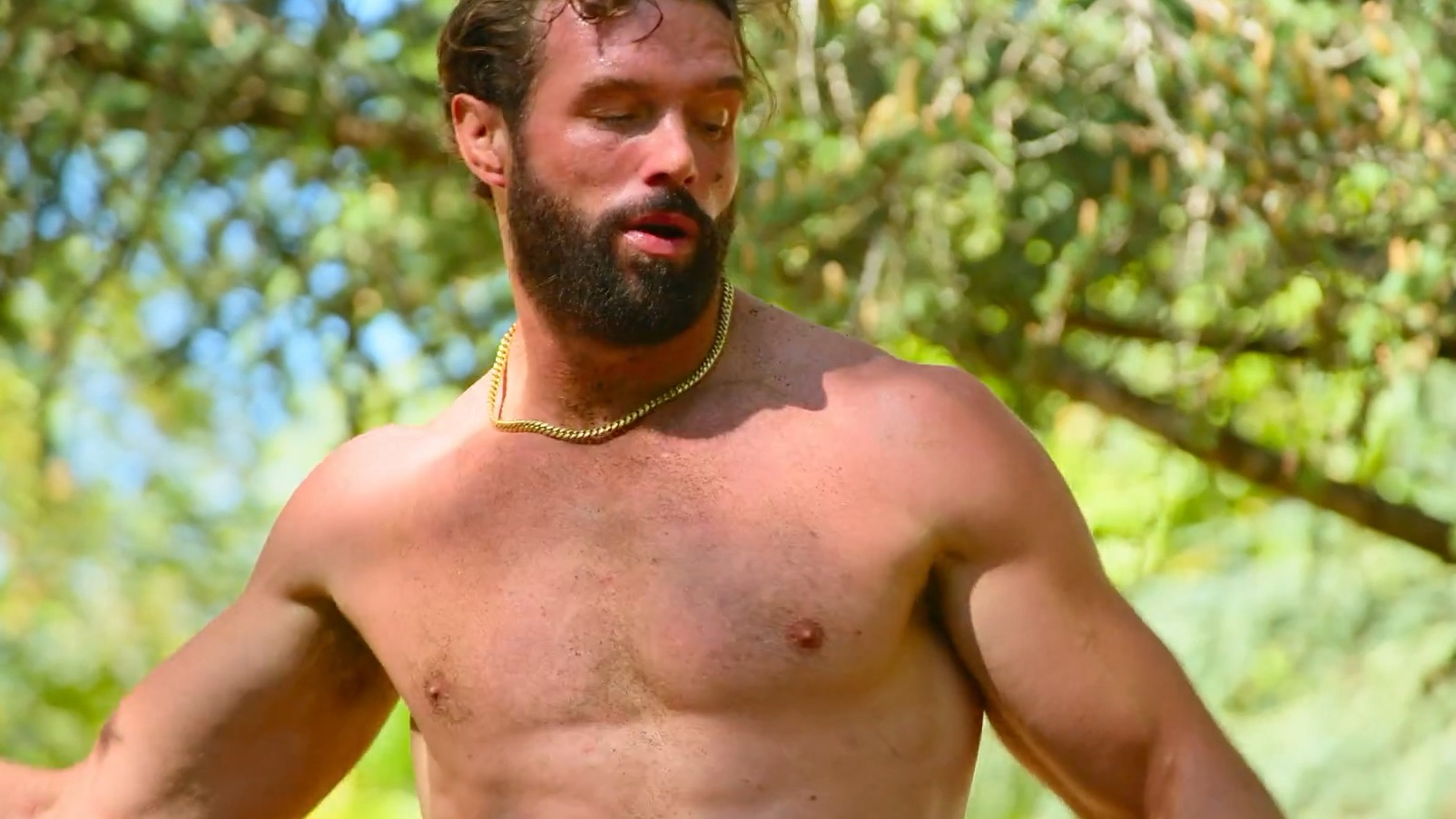 Sexiest Self - Chateau Manager Scenes. Shirtless, bulge, sexy. 78964