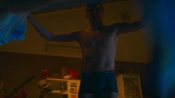Adam Bessa, Noham Edje in The Source (2024) Shirtless Underwear Bathing Suit Bulge 78687