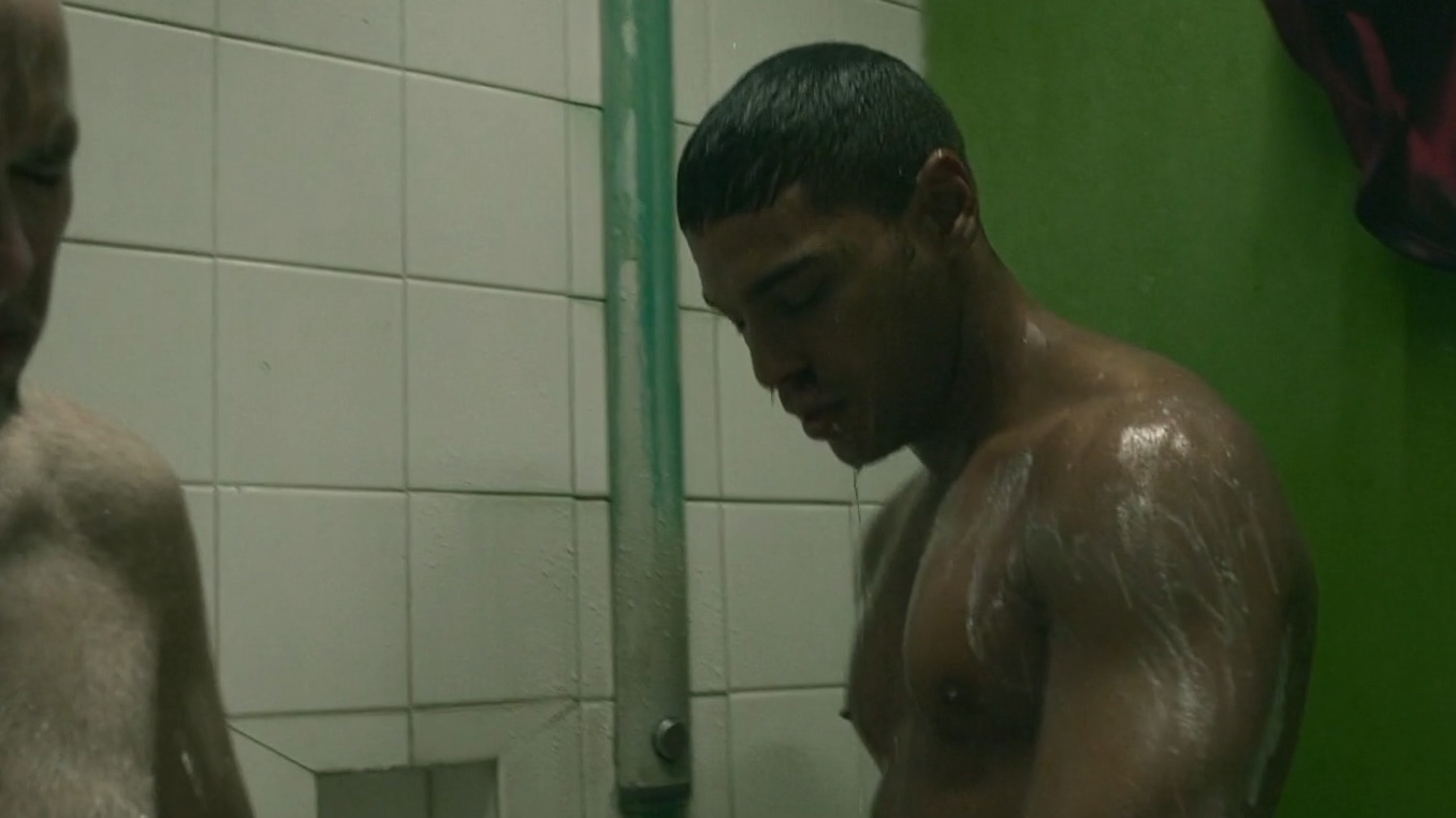 Sexiest Nassim Lyes Si-Ahmed Scene in Mayhem!. Shirtless, sexy. 78811