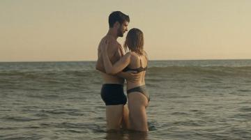 David Corenswet in The Greatest Hits (2024) Shirtless Bathing Suit Bulge 78828