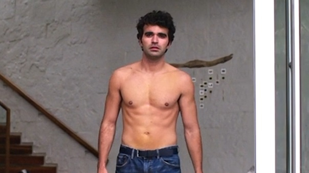 Sexiest Javier Dulzaides Scene in This Never Happened. Shirtless, bathing suit, sexy. 78919