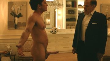 Tom Pelphrey Naked as Raymond Peepgrass. Erect, Penis, Prosthetic, Shirtless, Sexy, Balls, butt, straight. 78939