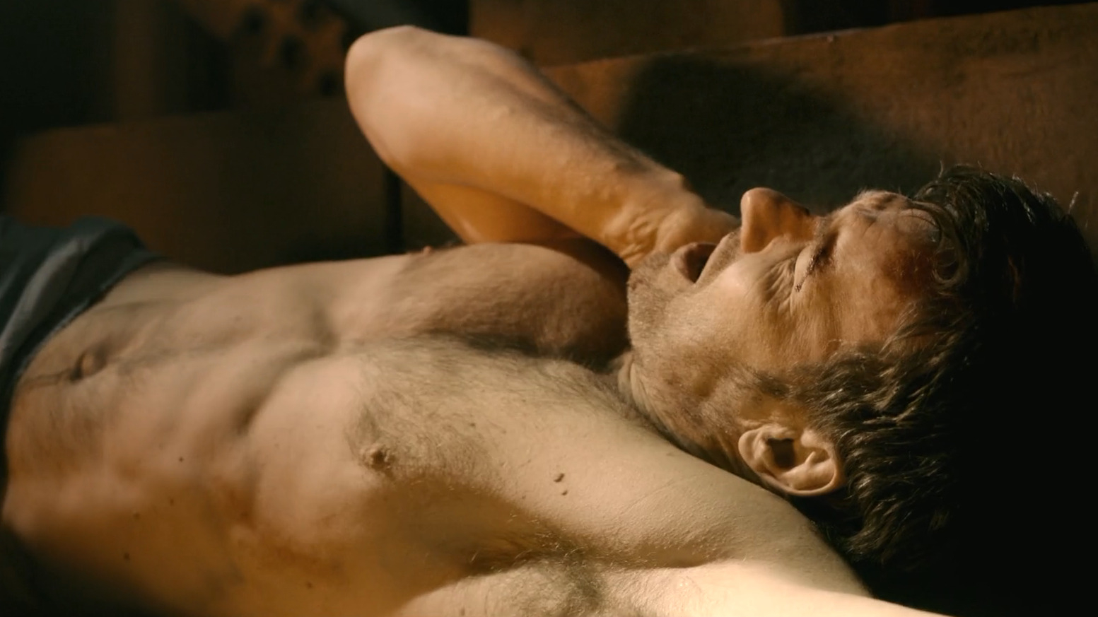 Hottest Joel Edgerton Scene in Dark Matter. Shirtless. 78998