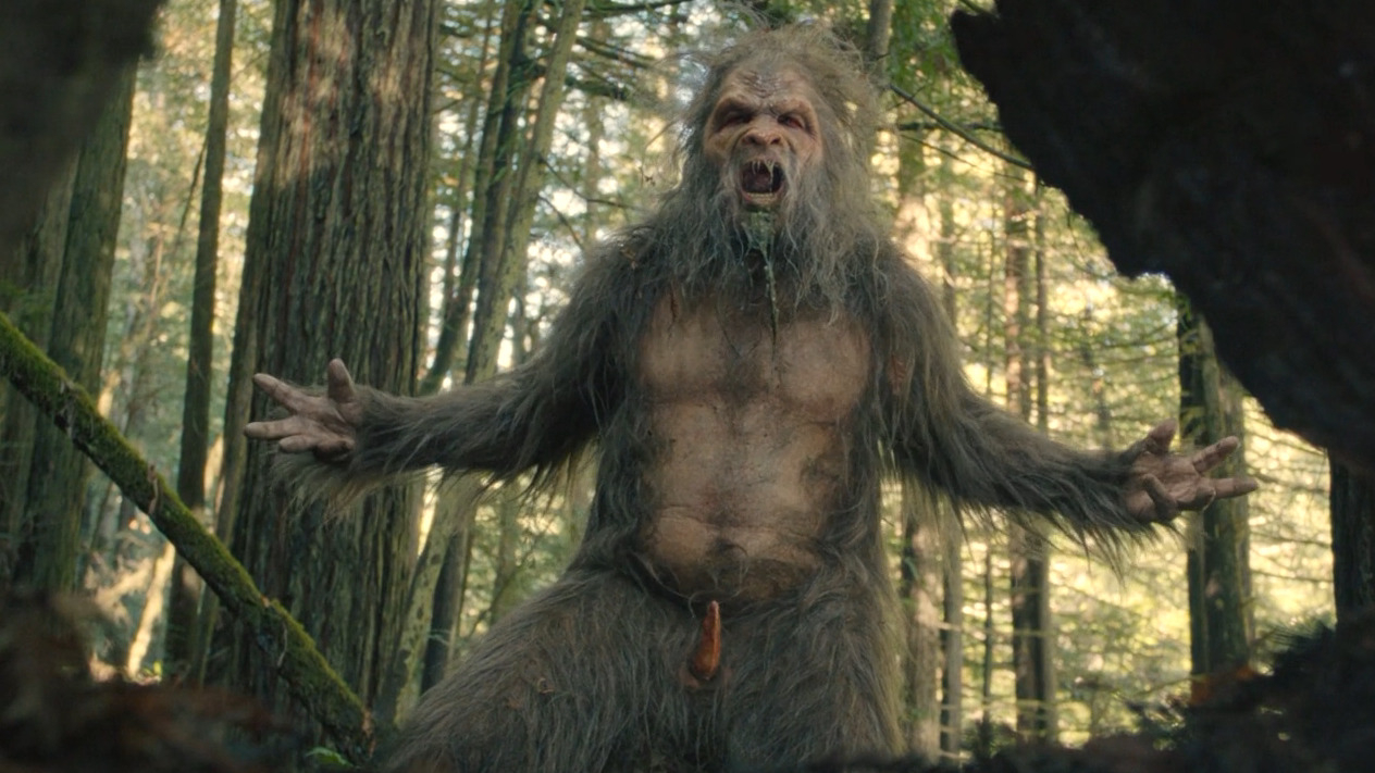The Alpha from Sasquatch Sunset Naked. Balls, Butt, Erect, Penis, Prosthetic, sexy. 79211