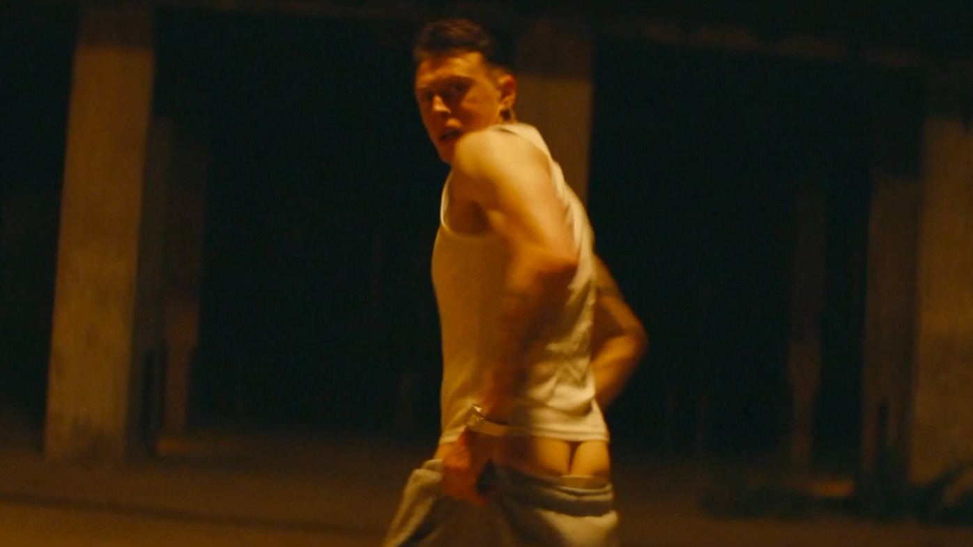 George MacKay Nude in Femme. Butt, Gay, Thong, Underwear, Sexy, Shirtless, Bulge. 79246