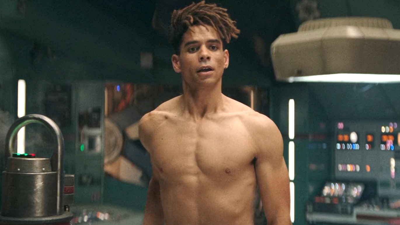 The Acolyte's Sexiest Scenes with Charlie Barnett. Sexy, Shirtless. 79284