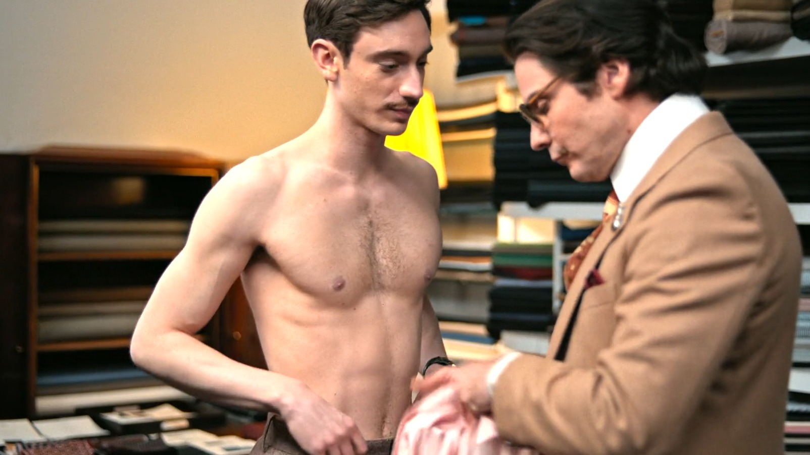 Hottest Jacques de Bascher Scenes. Sexy, Shirtless, bulge, butt. 79311