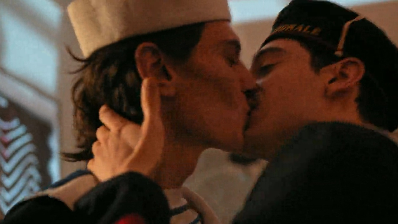 Sexiest Scenes of Jacques de Bascher from Becoming Karl Lagerfeld. Gay, bulge, butt. 79319