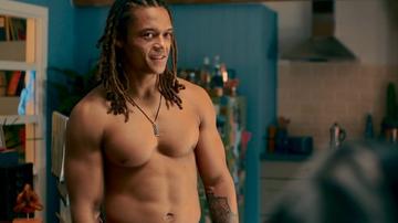 Hottest Percelle Ascott Scene in Domino Day. Shirtless, straight. 79454