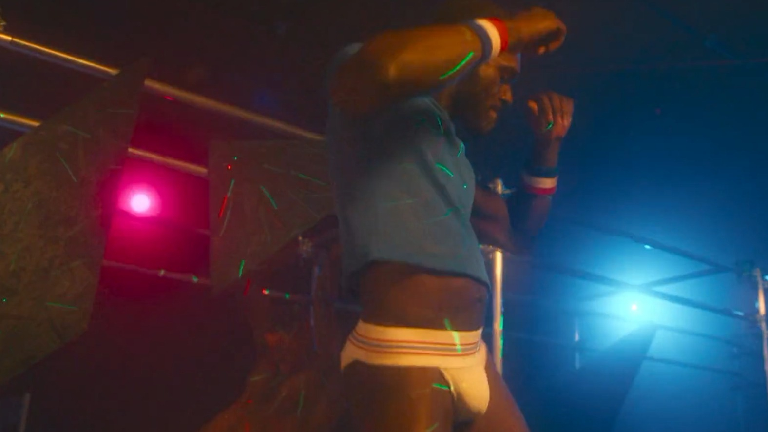 Sexiest Boy Radio Scene in Fantasmas. Bulge, Gay, Sexy, Underwear. 79519