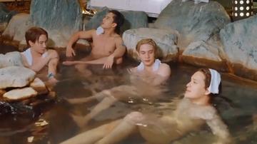 Plai Chattrin Chotticomporn, Pan Jirachot Chotticomporn, BeBoy Nanthakorn Sringenthap, P Ekkapop Tata in Kiseki Season of Miracles (2024) Sexy Shirtle