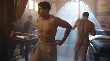 Sexiest Emilio Sakraya Scene in Those About to Die. Shirtless, sexy. 79597