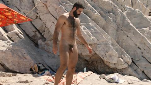 Yorgos Tsiantoulas Nude as Demosthenes. Balls, Butt, Penis, Shirtless, gay, sexy. 79622