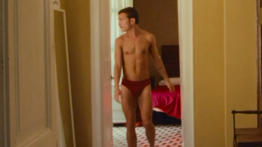 Sexiest Eduard Galiá Scene in Angel. Bulge, Shirtless, Underwear, balls, butt. 79657
