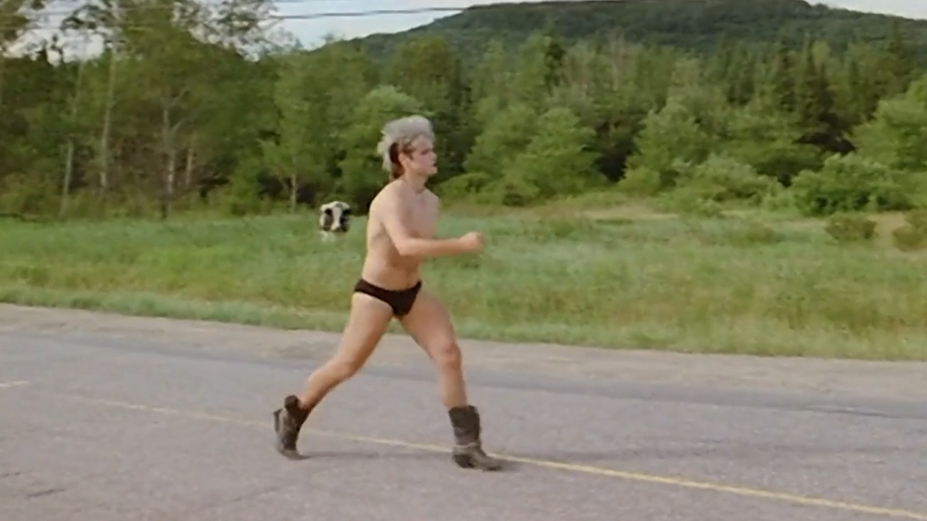 Sexiest Peter Virgile Scene in State Park. Shirtless, Underwear. 79669