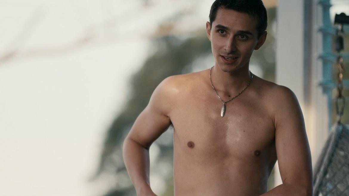 Hottest Ethan Lwin Scene in Troppo. Bathing Suit, Shirtless. 79688