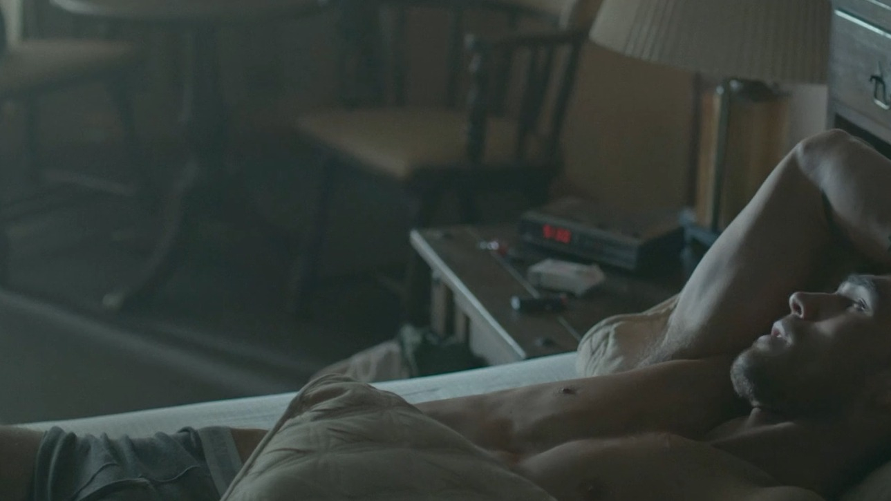 Sexiest K.J. Apa Scene in One Fast Move. Shirtless, Underwear, straight. 79855