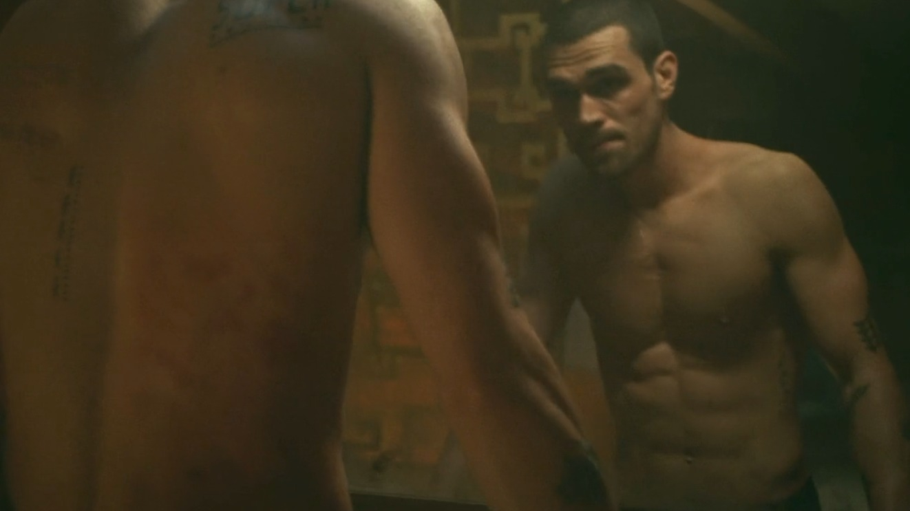 Hottest K.J. Apa Scene in One Fast Move. Shirtless, straight, underwear. 79856