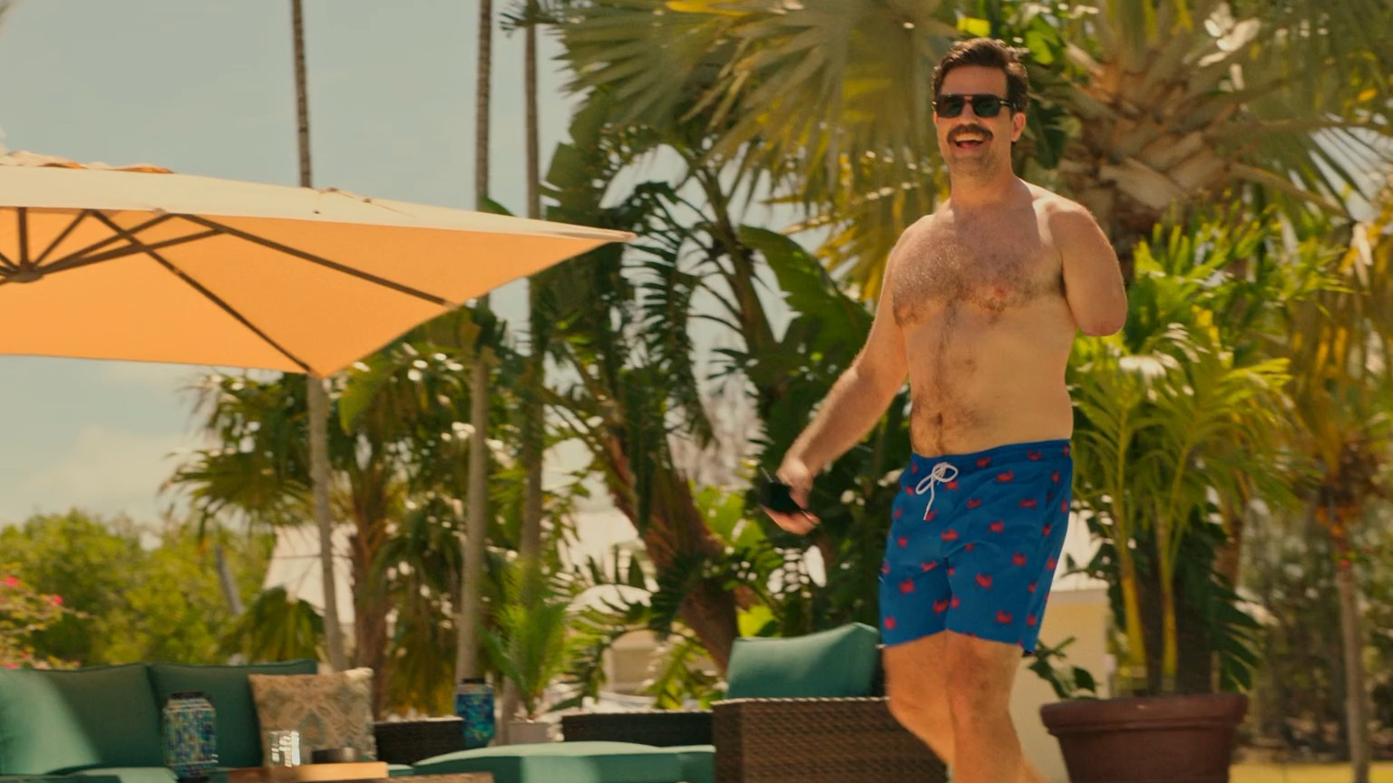 Hottest Rob Delaney Scene in Bad Monkey. Shirtless. 80072
