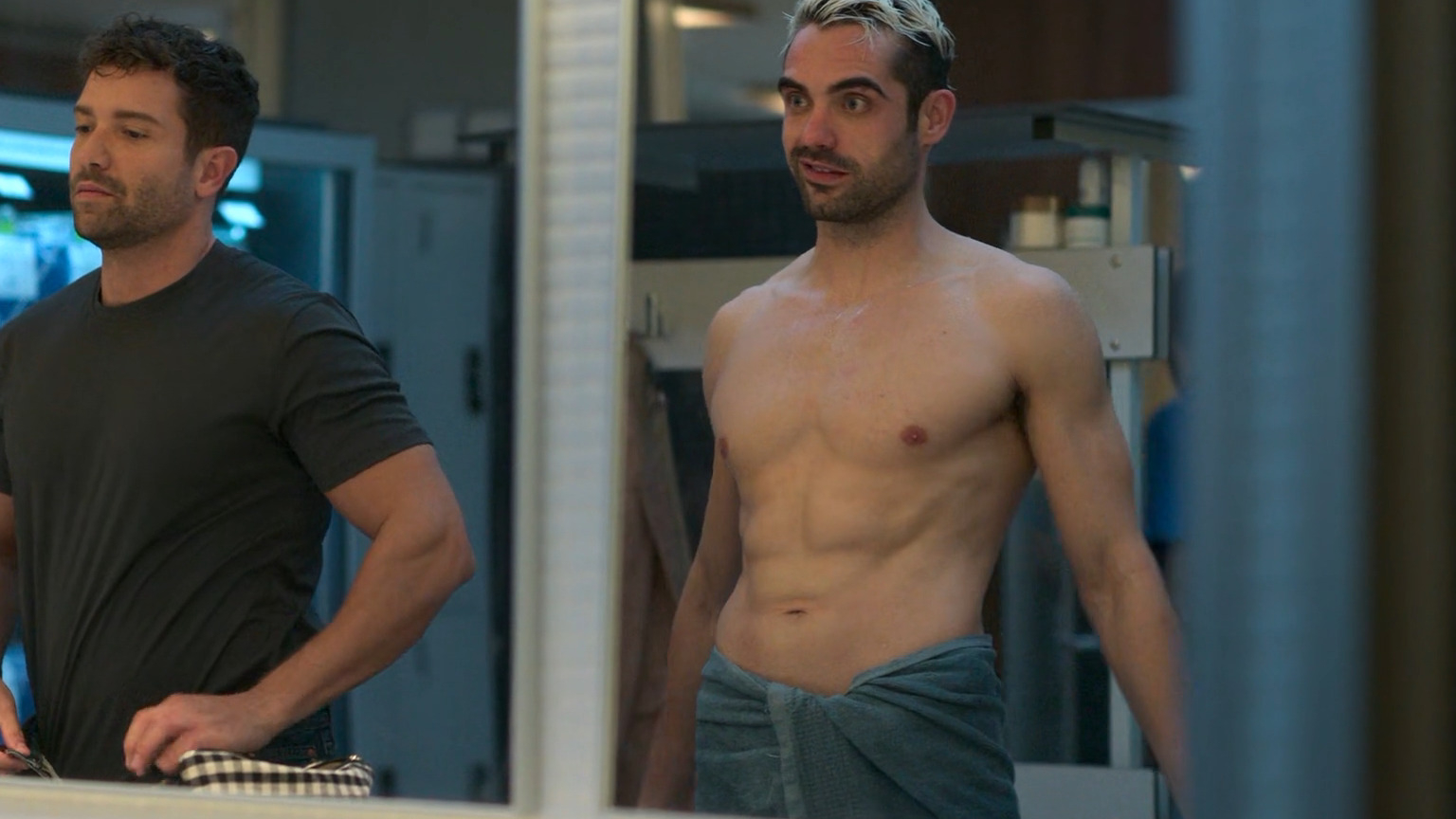 Breathless's Sexiest Scenes with Xóan Fórneas. Shirtless, bulge, butt. 82692