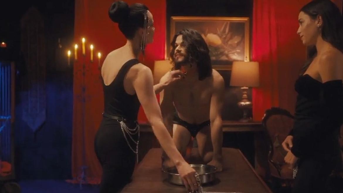 Sexiest Scenes of Chris from Secret Life of a Dominatrix. Shirtless, Underwear. 80021