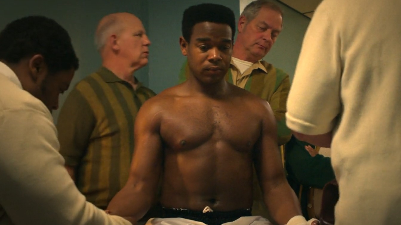 Sexiest Dexter Darden Scene in Fight Night: The Million Dollar Heist. Sexy, Shirtless. 80041